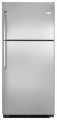 Frigidaire - 20.4 Cu. Ft. Top-Freezer Refrigerator - Stainless Steel