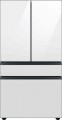 Samsung - Open Box BESPOKE 29 cu. ft 4-Door French Door Refrigerator with Beverage Center - White Glass