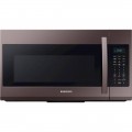 Samsung - 1.9 Cu. Ft. Over-the-Range Microwave with Sensor Cooking - Fingerprint Resistant Tuscan Stainless Steel