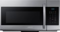 Samsung - Geek Squad Certified Refurbished 1.7 Cu. Ft. Over-the-Range Microwave - Stainless steel