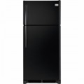 Frigidaire - Gallery Custom-Flex™ 18.3 Cu Ft. Top-Freezer Refrigerator - Ebony
