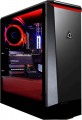 CybertronPC - CLX SET Desktop - AMD Ryzen 7-Series - 16GB Memory - 3TB Hard Drive + 960GB Solid State Drive - Black/Red
