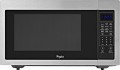 Whirlpool - 1.6 Cu. Ft. Full-Size Microwave - Black/Stainless