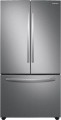 Samsung - 28 cu. ft. Large Capacity 3-Door French Door Refrigerator with AutoFill Water Pitcher - Fingerprint Resistant Stainless Steel