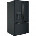 GE - Profile Series 27.8 Cu. Ft. French Door Refrigerator - Black Slate