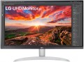 LG - 27” IPS LCD UHD AMD FreeSync Monitor with HDR 400 - White