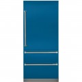 Viking - Professional 7 Series 20 Cu. Ft. Bottom-Freezer Built-In Refrigerator - Alluvial Blue