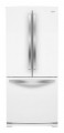 Whirlpool - 19.6 Cu. Ft. French Door Refrigerator - White Ice