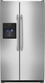 Frigidaire - 22.6 Cu. Ft. Side-by-Side Refrigerator with Thru-the-Door Ice and Water - Stainless Steel