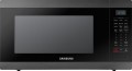 Samsung - 1.9 Cu. Ft. Full-Size Microwave for Built-In Applications - Fingerprint Resistant Black Stainless Steel
