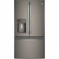 GE - Profile Series 22.2 Cu. Ft. French Door Counter-Depth Refrigerator - Slate