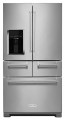 KitchenAid  25.8 Cu. Ft. 5-Door French Door Refrigerator - Stainless Steel