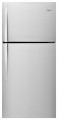 Whirlpool  19.2 Cu. Ft. Top-Freezer Refrigerator - Monochromatic Stainless Steel