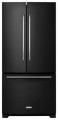 KitchenAid - 22.1 Cu. Ft. French Door Refrigerator - Black