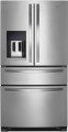 Whirlpool - 25.0 Cu. Ft. French Door Refrigerator with Thru-the-Door Ice and Water - Monochromatic Stainless Steel