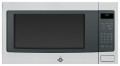 GE - Profile Series 2.2 Cu. Ft. Full-Size Microwave - Stainless Steel