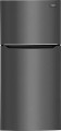 Frigidaire - Gallery 20 Cu. Ft. Top-Freezer Refrigerator - Black stainless steel