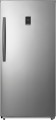 Insignia - 13.8 Cu. Ft. Upright Freezer - Stainless steel