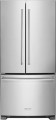 KitchenAid - 21.9 Cu. Ft. French Door Counter-Depth Refrigerator - Stainless Steel