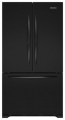 KitchenAid - 21.8 Cu. Ft. Counter-Depth French Door Refrigerator - Black