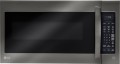 LG - 2.0 Cu. Ft. Over-the-Range Microwave with Sensor Cooking - Black Stainless Steel